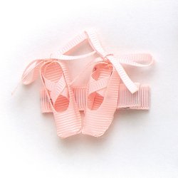 Dasha Designs Ballet Shoe Hair Clip