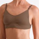 Silky Seamless Clear Back Bra