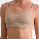 Silky Seamless Clear Back Bra