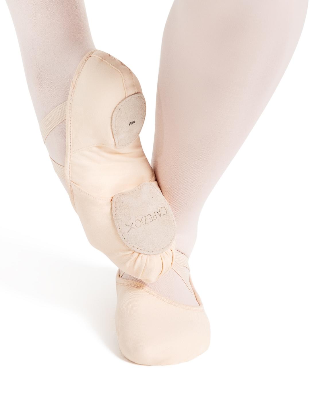 Capezio 2037W Adult Hanami Canvas Light Pink Ballet Shoe