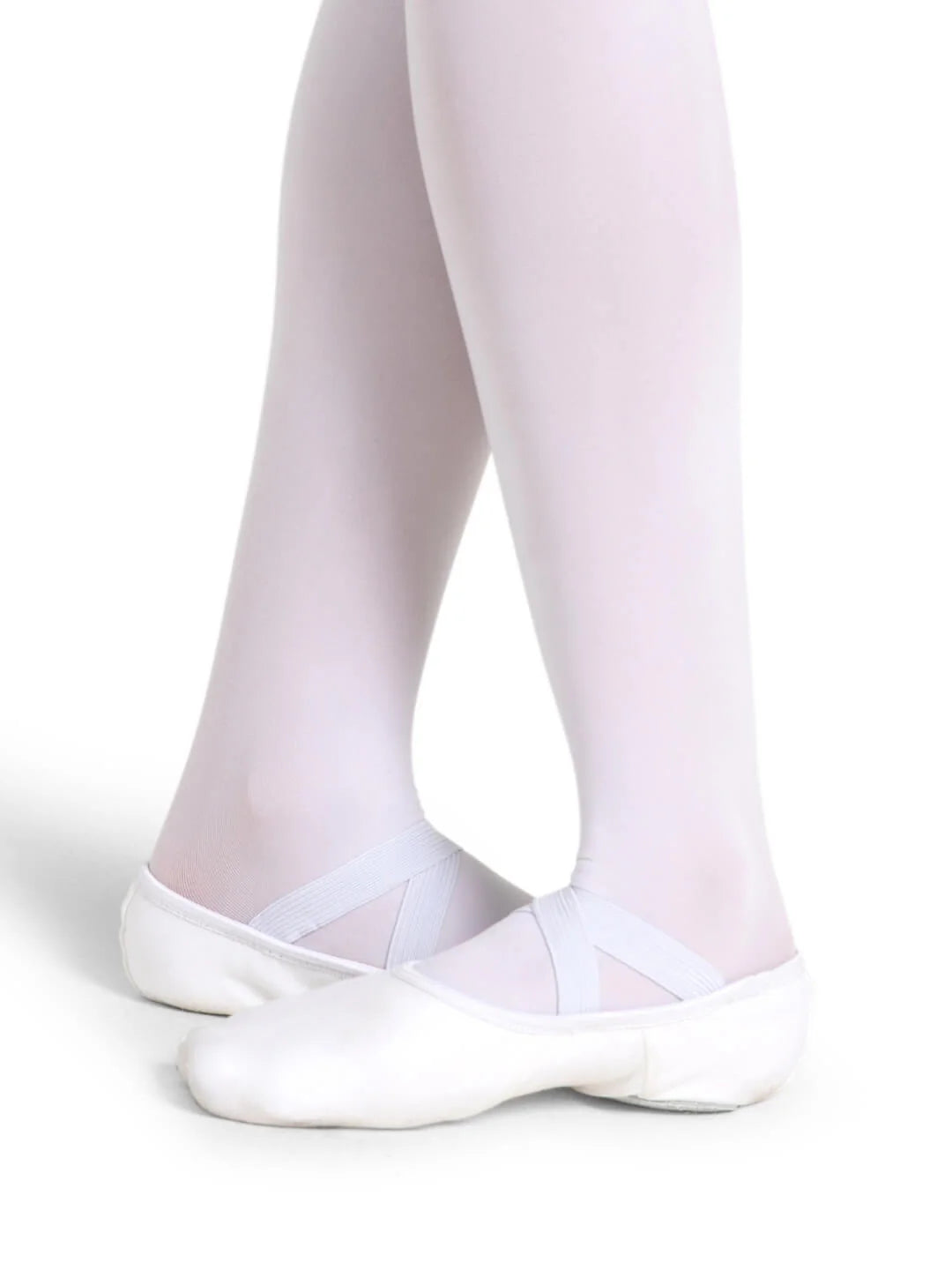 Capezio 2037W Adult Hanami Canvas White Ballet Shoe