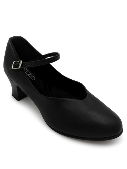 Capezio 550 Jr Footlight Black Character Shoes