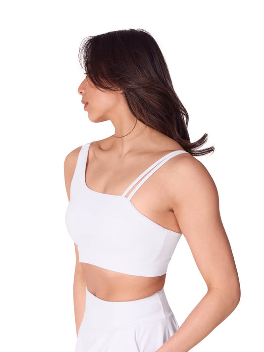 Capezio SE2017W Adult Asymmetric Double Strap Bra