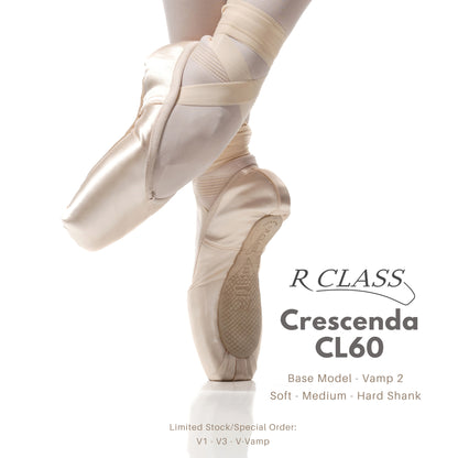 R-Class CL60 Crescenda Vamp 1 Soft Shank Pointe Shoe