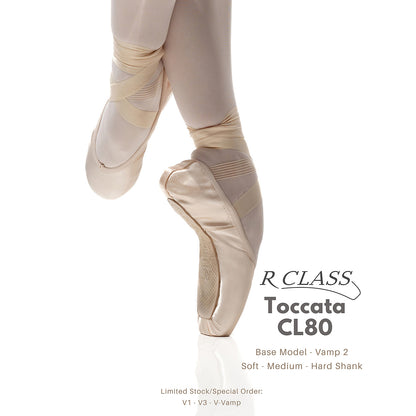 R-Class CL80 Toccata Vamp 2 Medium Shank Pointe Shoe