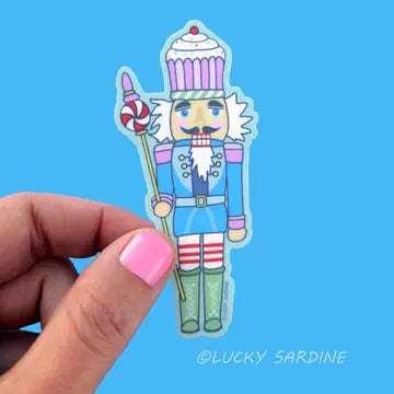 Lucky Sardine Vinyl Stickers