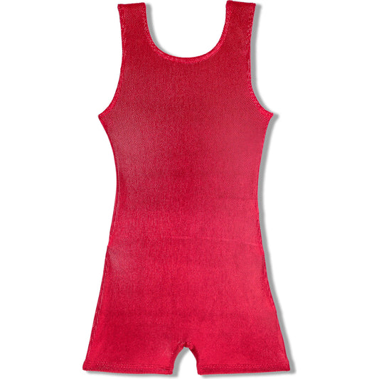 Girl Power Red Dizzy Biketards LE103