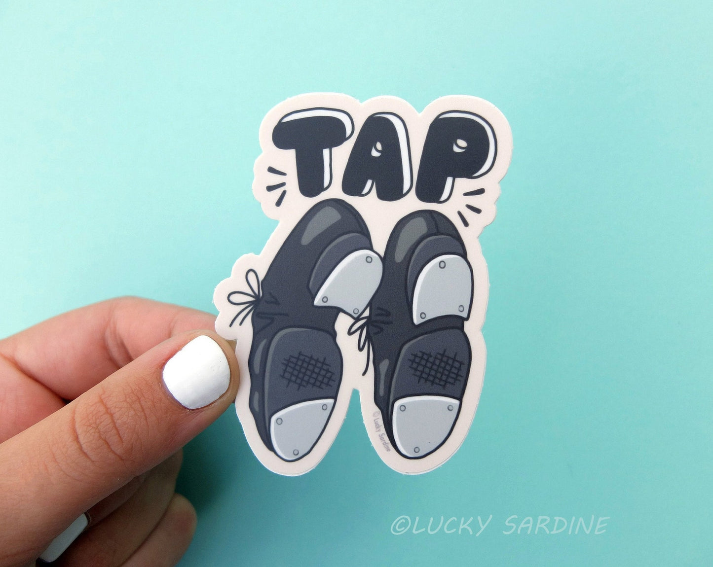 Lucky Sardine Vinyl Stickers