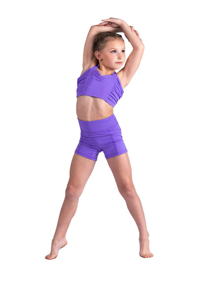 Danz N Motion Leighton Cinched Halter Top