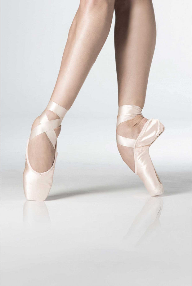 WearMoi Con La Pointe Extra Hard Reinforced Square Box U Cut Full Shank Pointe Shoe