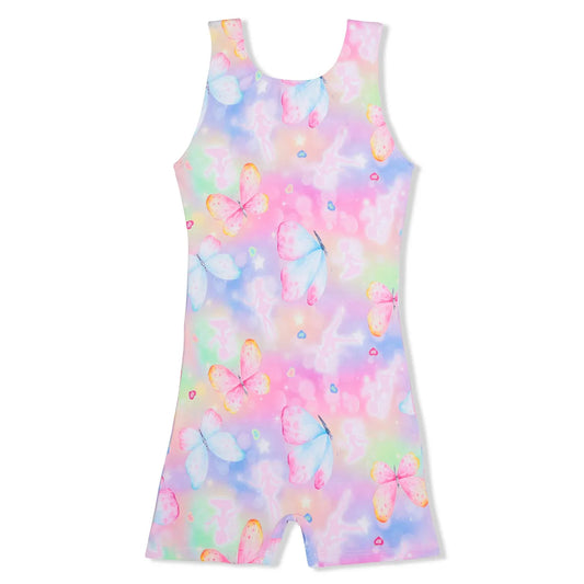 Girl Power Child Fairy Biketard